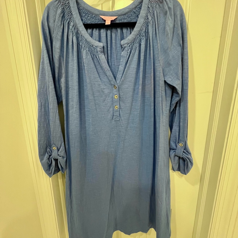 Lilly Pulitzer Blue Tunic Dress